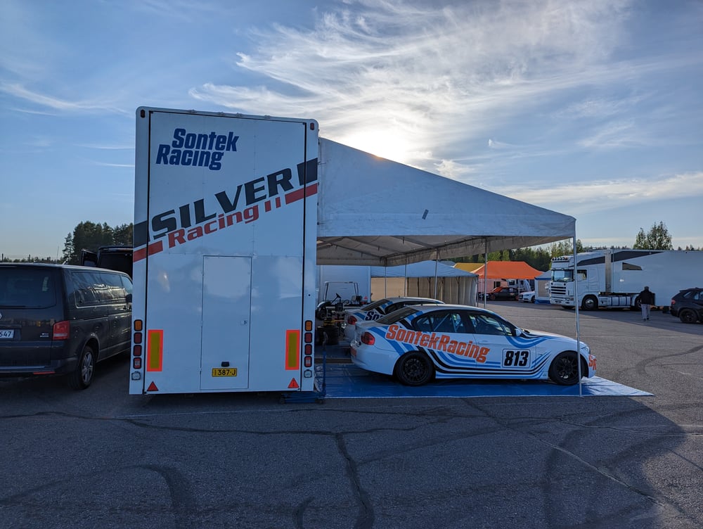 Sontek Racing paddock Kemora